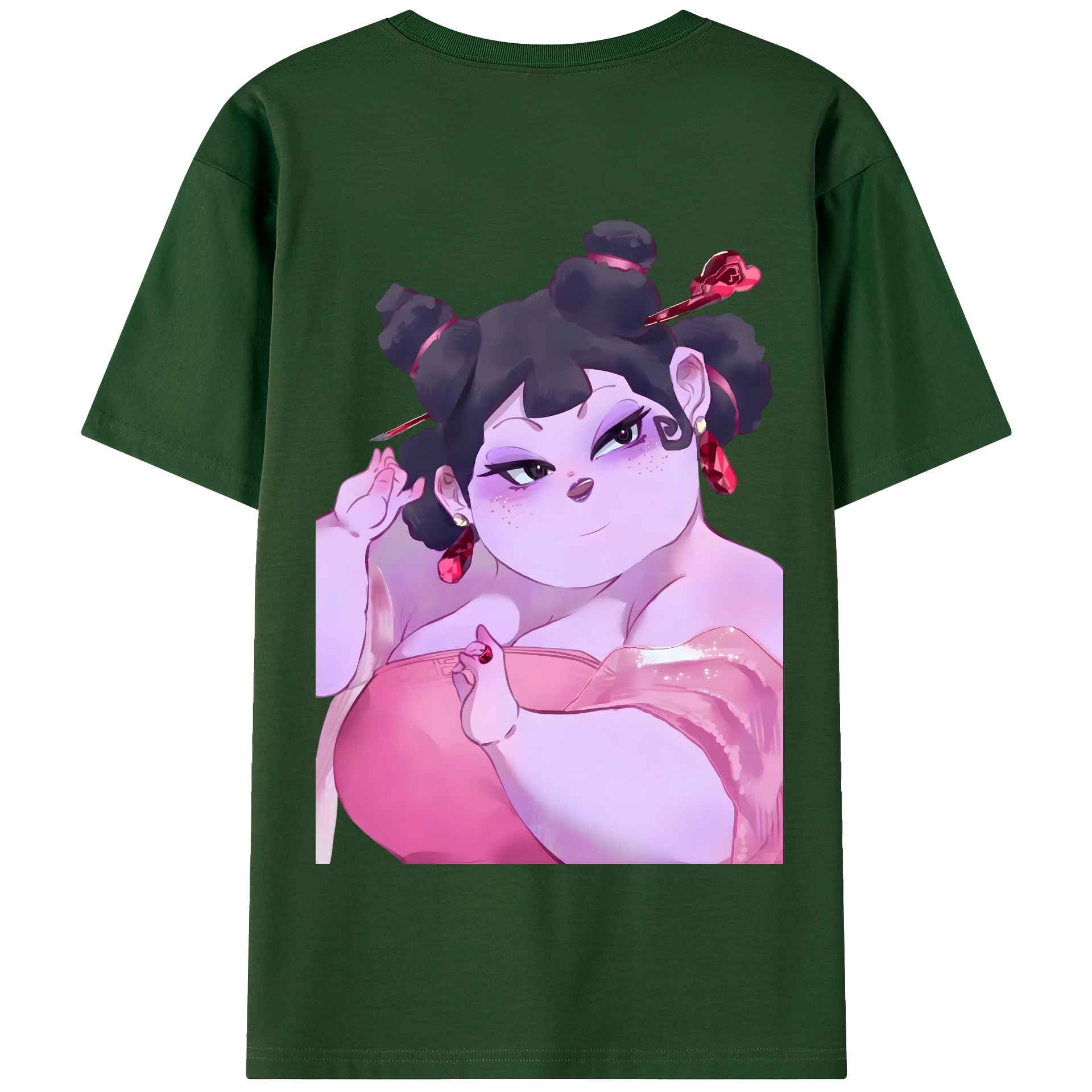 Ne Zha 2 ナタ 魔童の大暴れ 綿100％半袖Tシャツ（背面プリント）